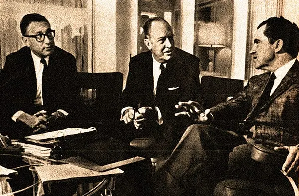 Kissinger Rogers Nixon