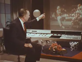 Walter Cronkite and the home entertainment center