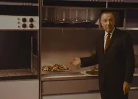 Walter Cronkite and the kitchen of the future