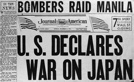 U.S. Declares War on Japan